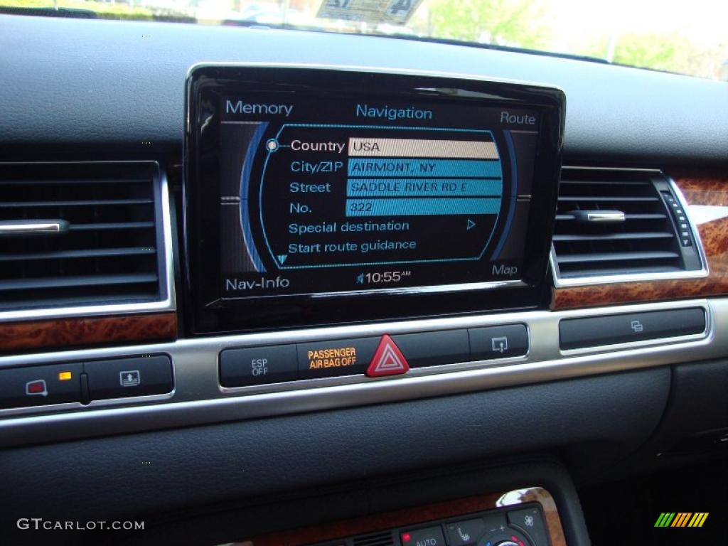 2008 A8 L 4.2 quattro - Oyster Gray Metallic / Amaretto photo #23