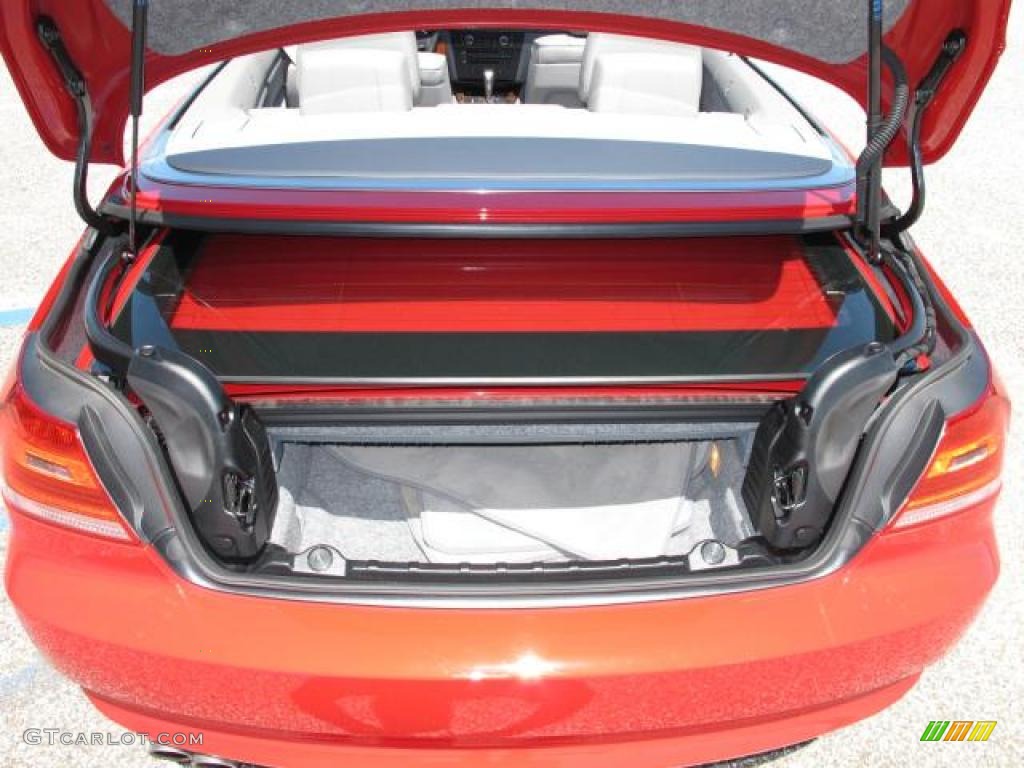 2008 3 Series 328i Convertible - Crimson Red / Gray photo #13