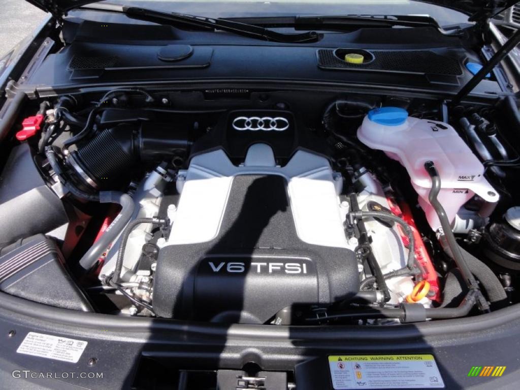 2011 Audi A6 3.0T quattro Sedan 3.0 Liter FSI Supercharged DOHC 24-Valve VVT V6 Engine Photo #48068681