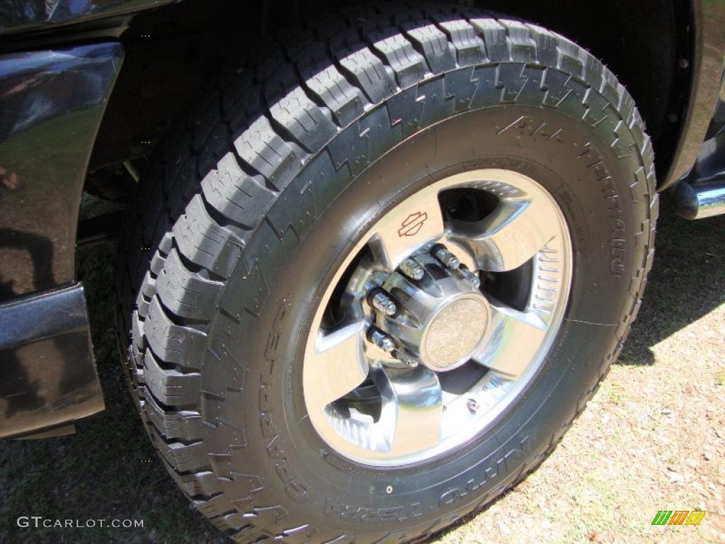 2004 F250 Super Duty Harley Davidson Crew Cab 4x4 - Black / Black photo #20