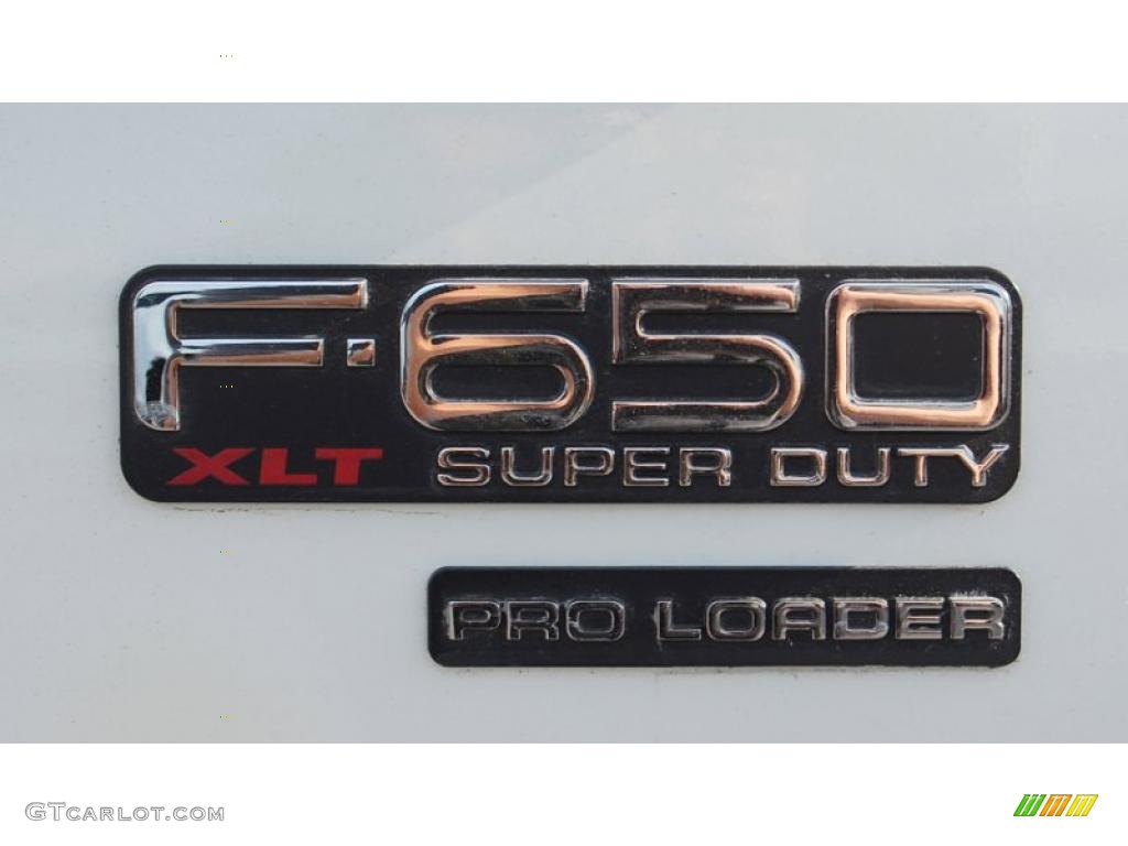 2007 Ford F650 Super Duty XLT Regular Cab Dump Truck Marks and Logos Photos