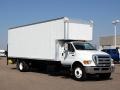 2008 Oxford White Ford F750 Super Duty XL Chassis Regular Cab Moving Truck  photo #1