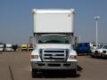 2008 Oxford White Ford F750 Super Duty XL Chassis Regular Cab Moving Truck  photo #7