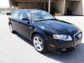 2008 Brilliant Black Audi A4 2.0T quattro S-Line Sedan  photo #4