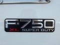 2008 Ford F750 Super Duty XL Chassis Regular Cab Moving Truck Badge and Logo Photo