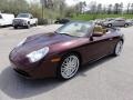 Carmon Red Metallic 2004 Porsche 911 Carrera Cabriolet Exterior