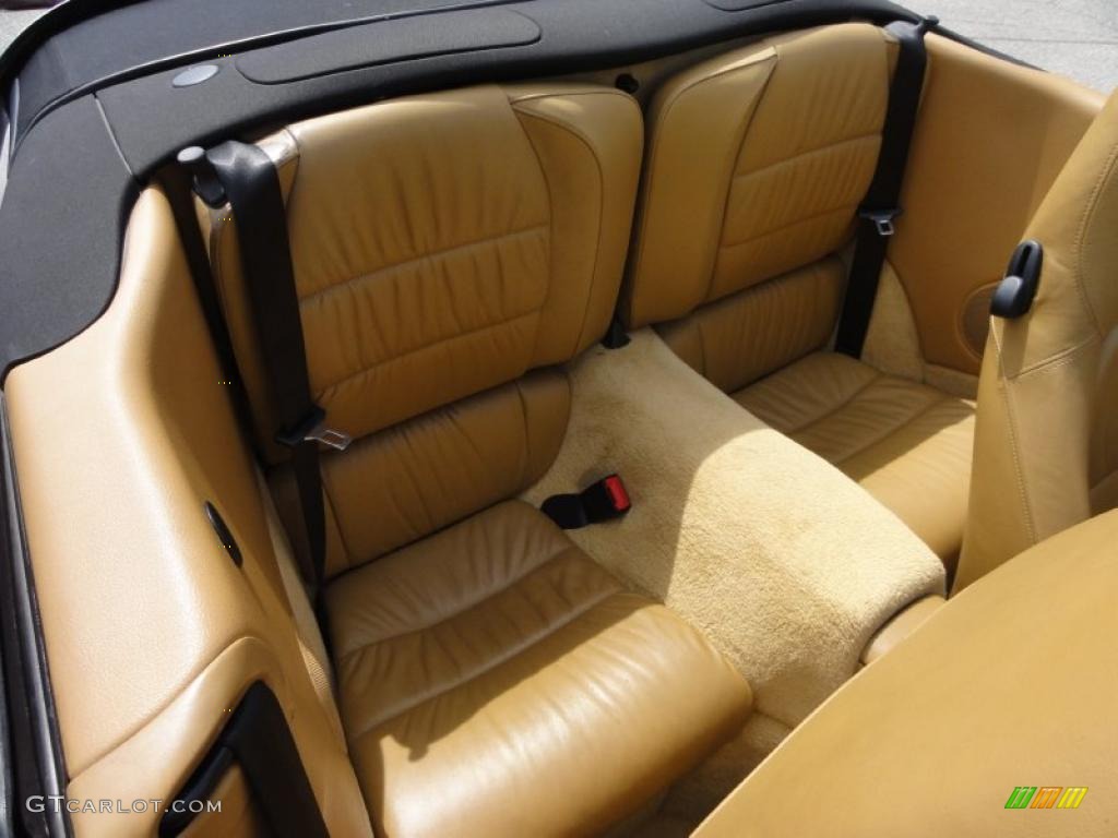 Savanna Beige Interior 2004 Porsche 911 Carrera Cabriolet Photo #48071822