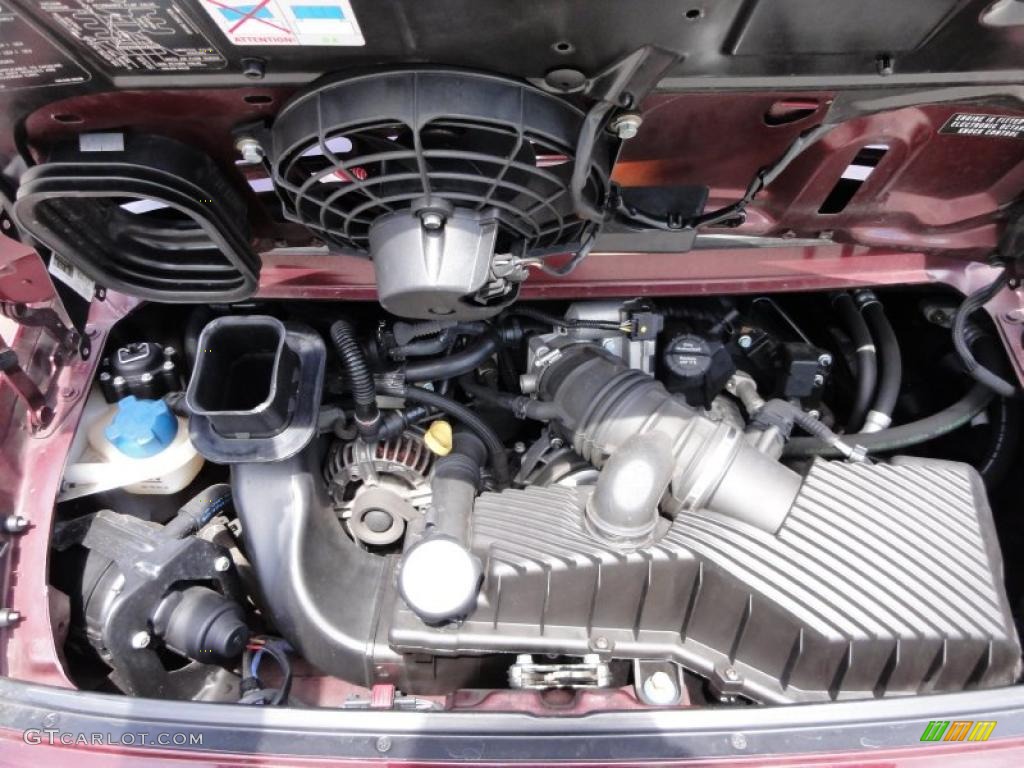 2004 Porsche 911 Carrera Cabriolet 3.6 Liter DOHC 24V VarioCam Flat 6 Cylinder Engine Photo #48071834