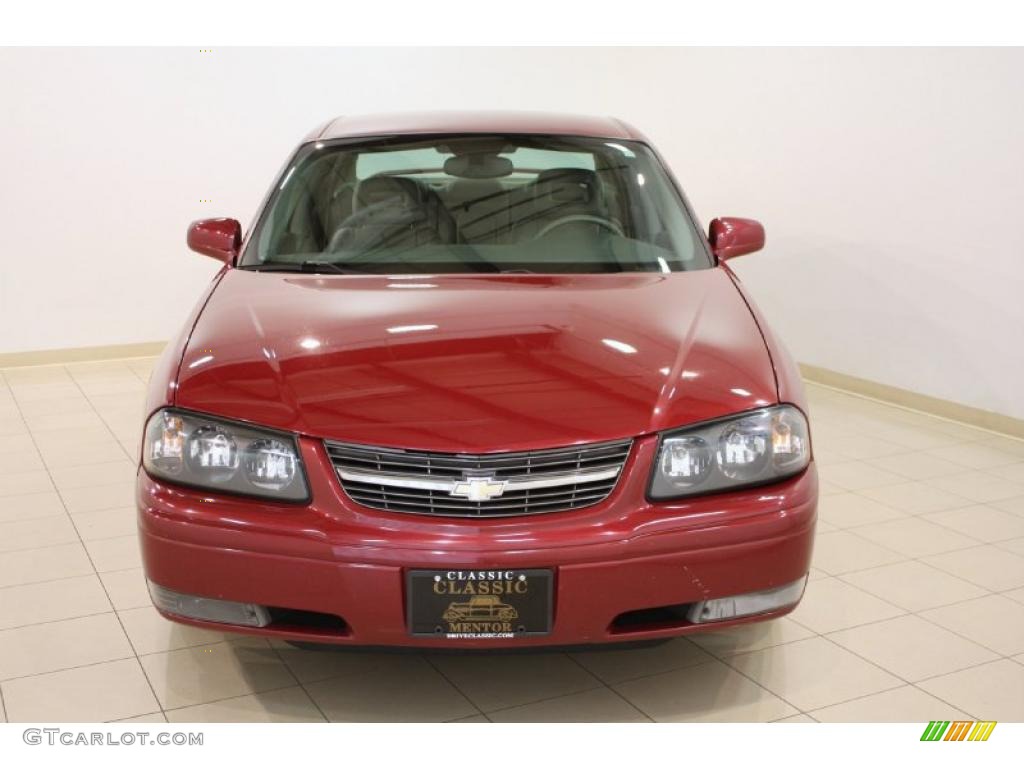 2005 Impala LS - Sport Red Metallic / Medium Gray photo #2