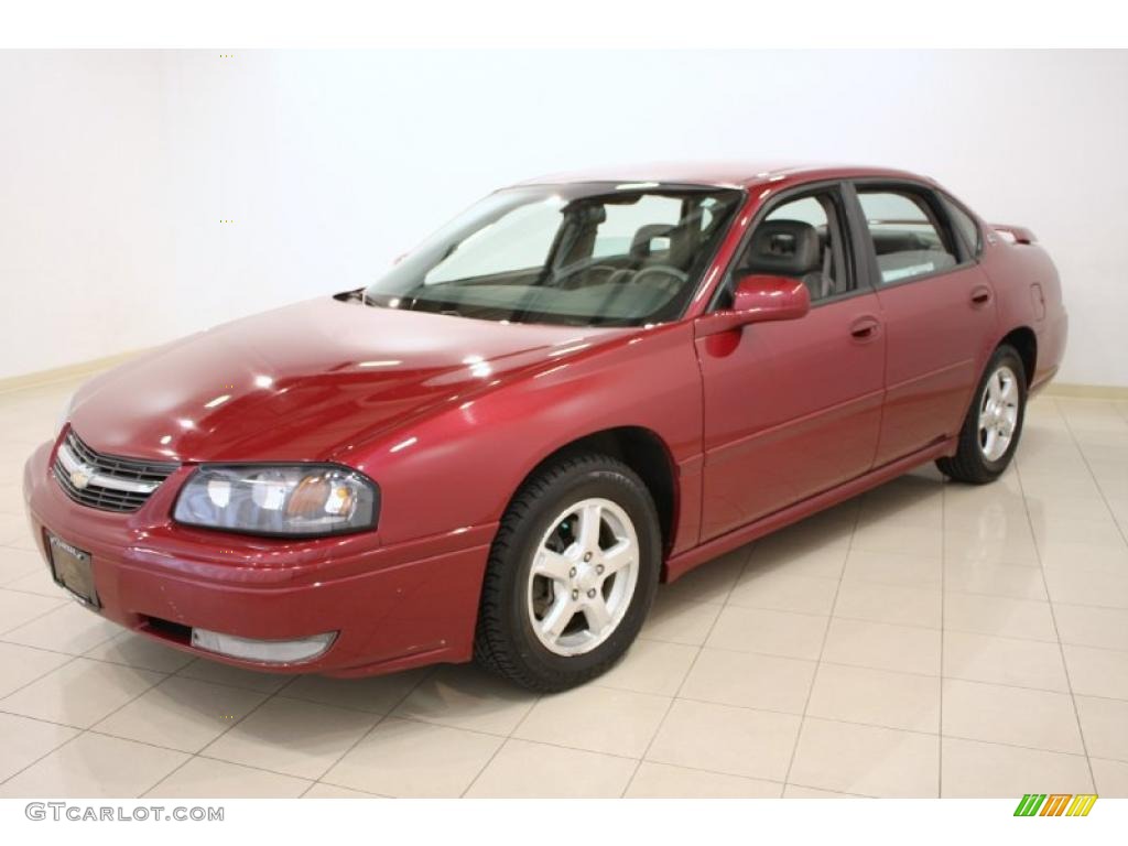 2005 Impala LS - Sport Red Metallic / Medium Gray photo #3