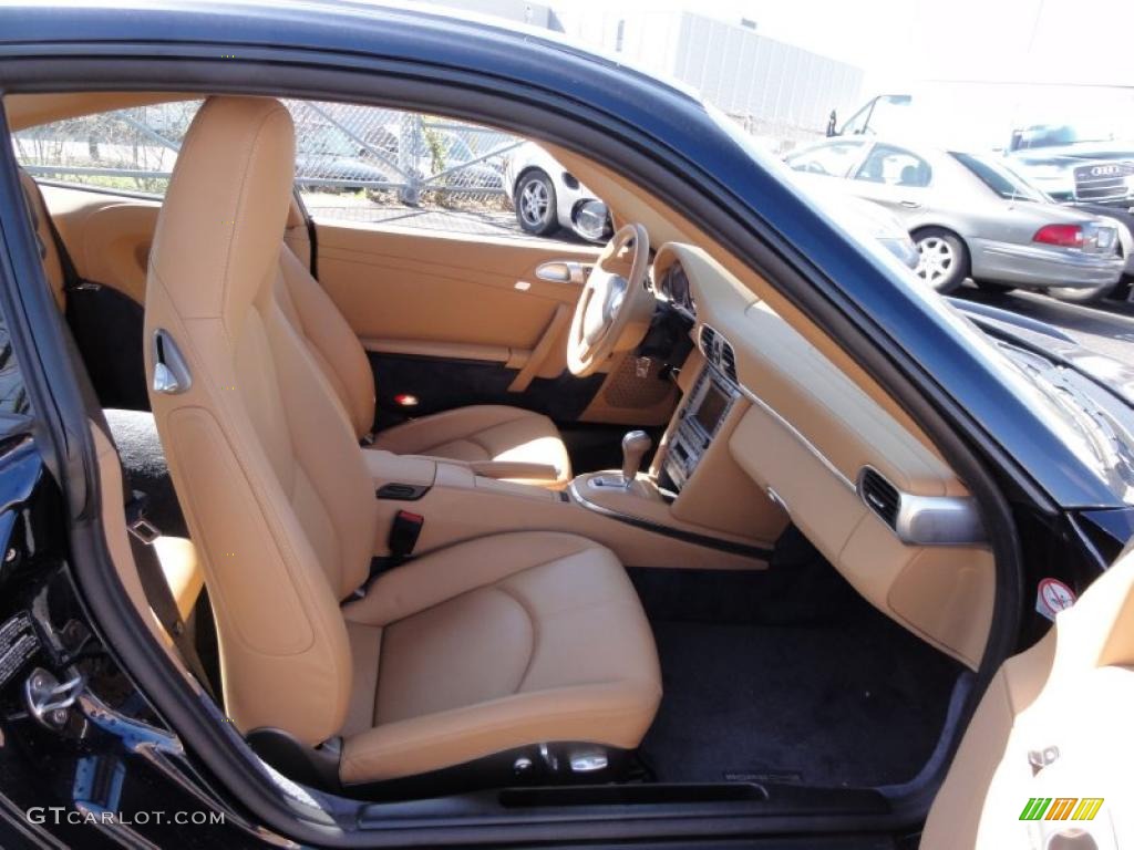 Sand Beige Interior 2007 Porsche 911 Carrera S Coupe Photo #48072539