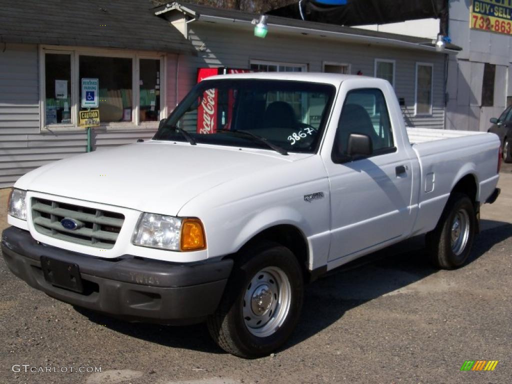 Oxford White 2003 Ford Ranger XL Regular Cab Exterior Photo #48073523