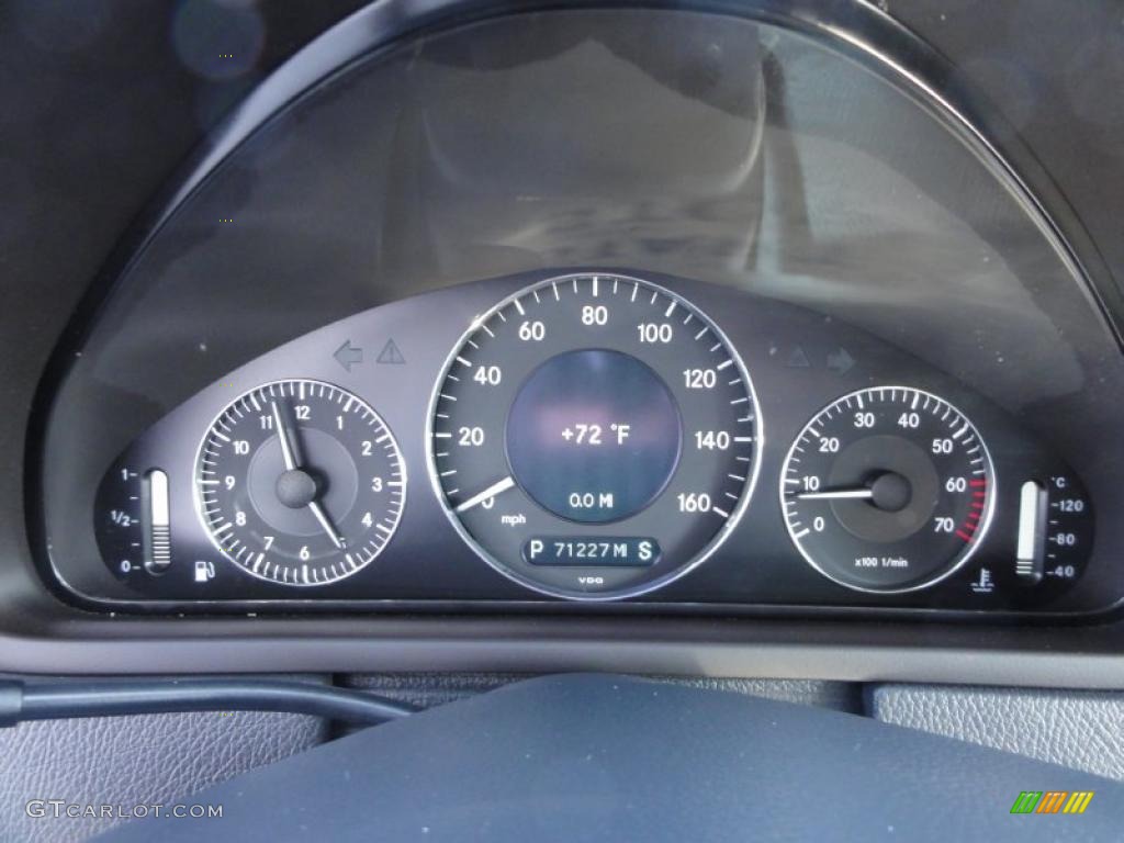 2003 Mercedes-Benz CLK 320 Coupe Gauges Photo #48073550
