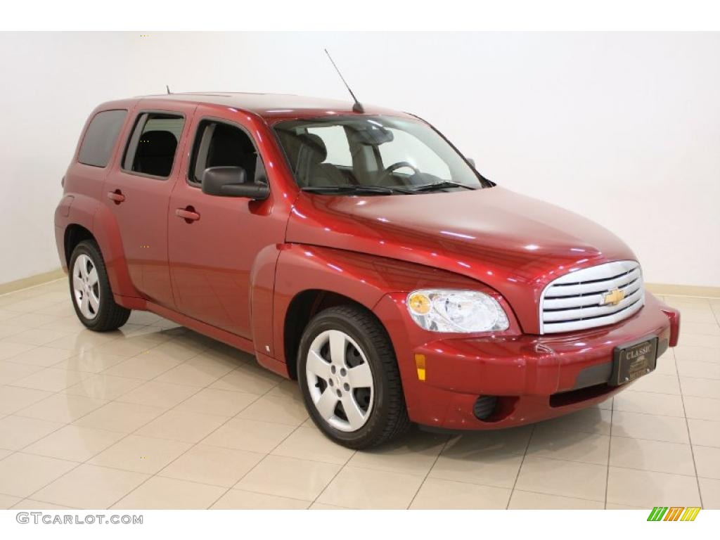 Cardinal Red Metallic 2008 Chevrolet HHR LS Exterior Photo #48073631