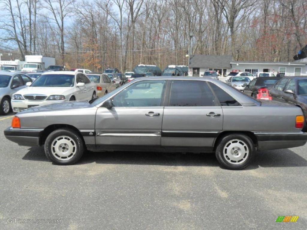 Stone Grey Metallic 1986 Audi 5000 S Sedan Exterior Photo #48073985