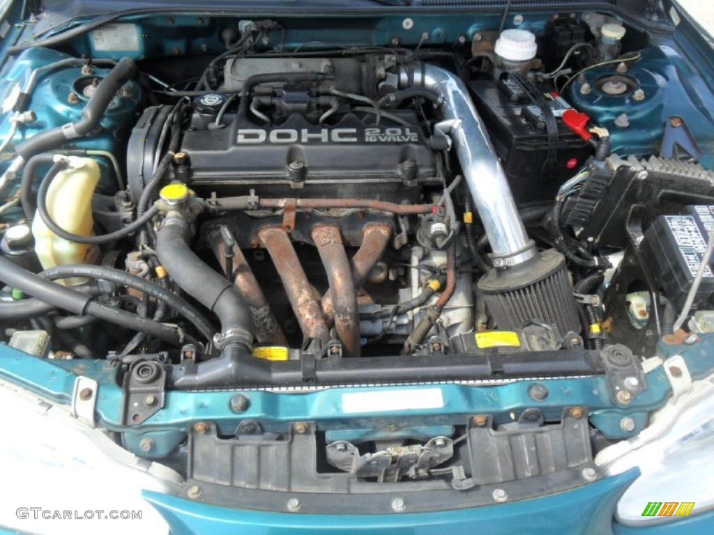 1996 Mitsubishi Eclipse RS Coupe 2.0 Liter DOHC 16-Valve 4 Cylinder Engine Photo #48074348