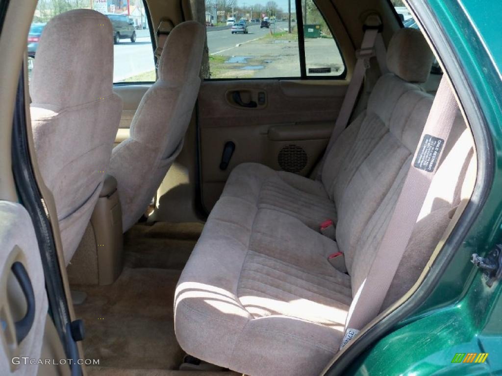 2000 Blazer LS 4x4 - Meadow Green Metallic / Medium Gray photo #11