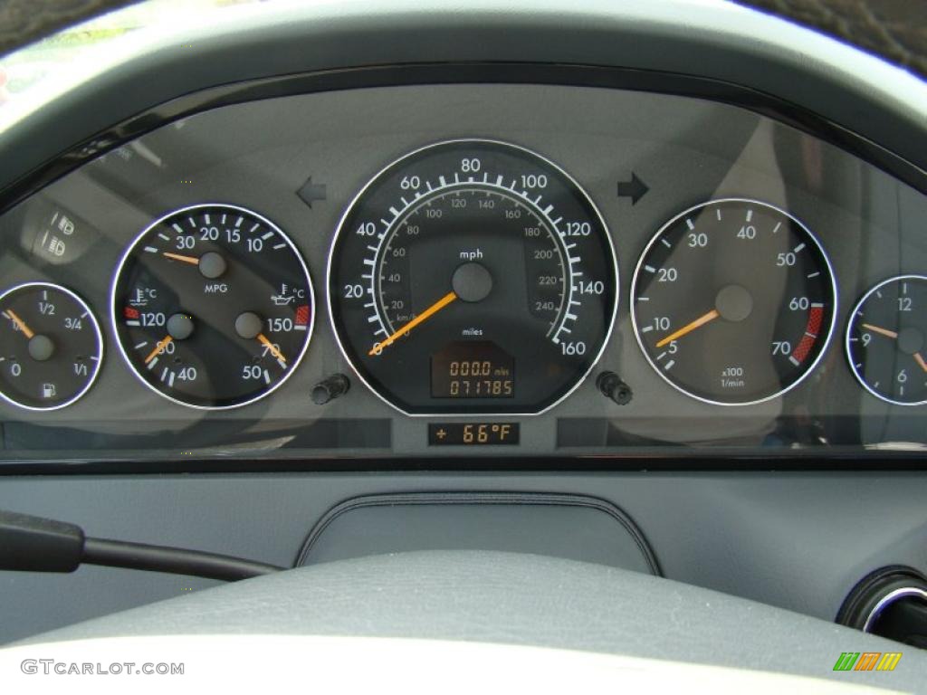 2000 Mercedes-Benz SL 500 Roadster Gauges Photo #48074768