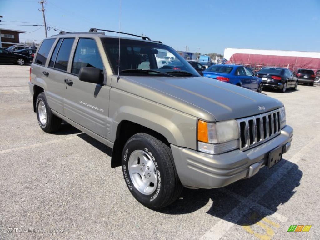 1998 Grand Cherokee Laredo 4x4 - Char Gold Satin Glow / Gray photo #5