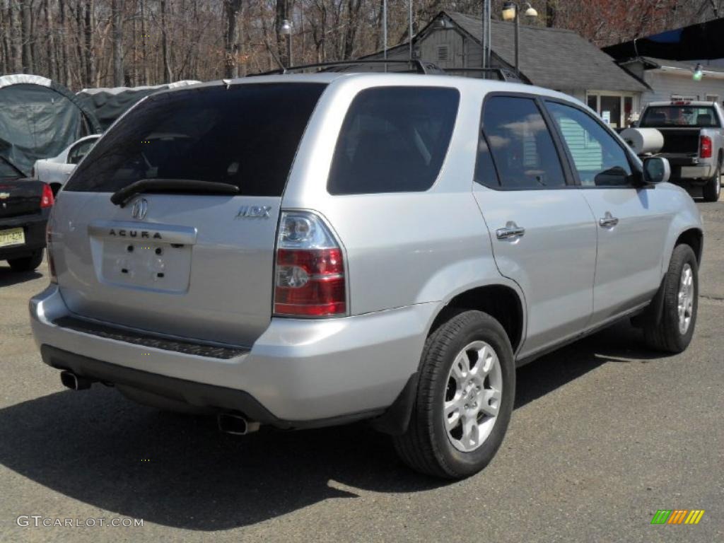Starlight Silver Metallic 2004 Acura MDX Standard MDX Model Exterior Photo #48075444