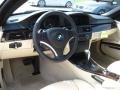 2011 BMW 3 Series Cream Beige Dakota Leather Interior Prime Interior Photo