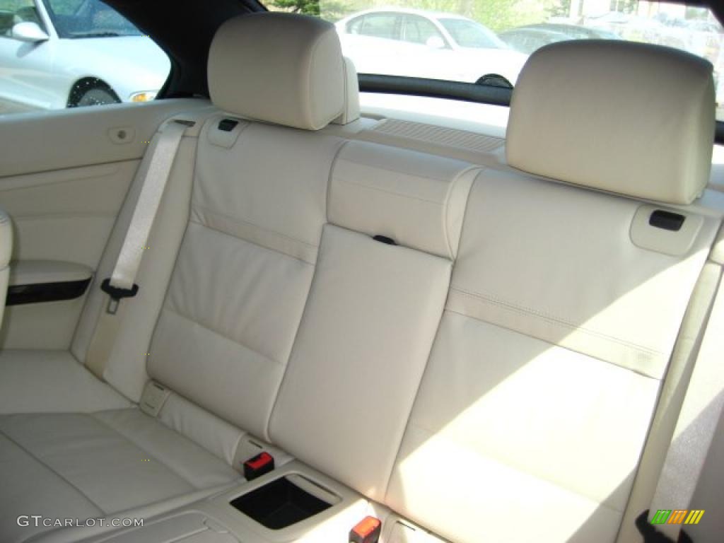 Cream Beige Dakota Leather Interior 2011 BMW 3 Series 335i Convertible Photo #48076425