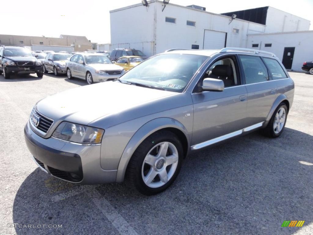 Atlas Gray Metallic 2005 Audi Allroad 2.7T quattro Exterior Photo #48076653