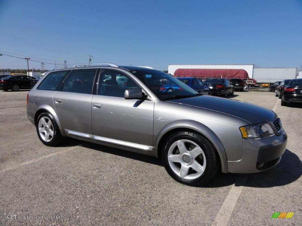 Atlas Gray Metallic 2005 Audi Allroad 2.7T quattro Exterior Photo #48076704