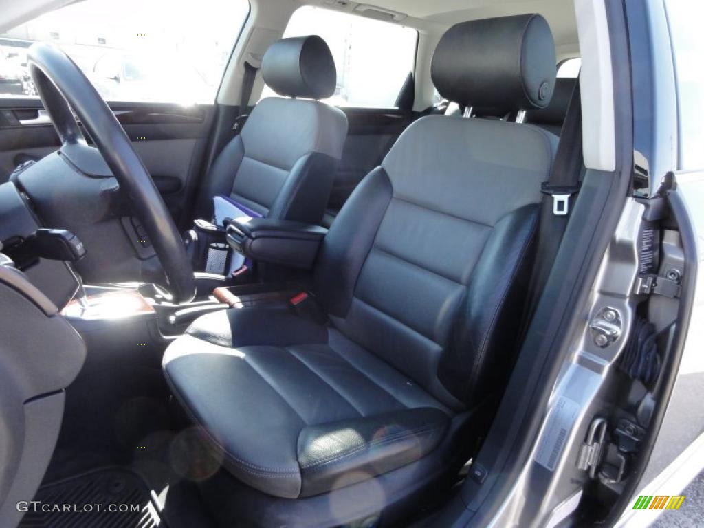 Platinum/Sabre Black Interior 2005 Audi Allroad 2.7T quattro Photo #48076863
