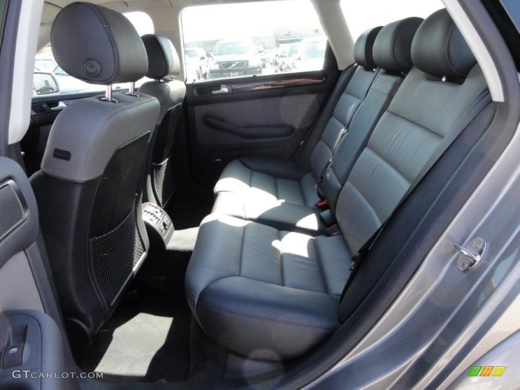 Platinum/Sabre Black Interior 2005 Audi Allroad 2.7T quattro Photo #48076998