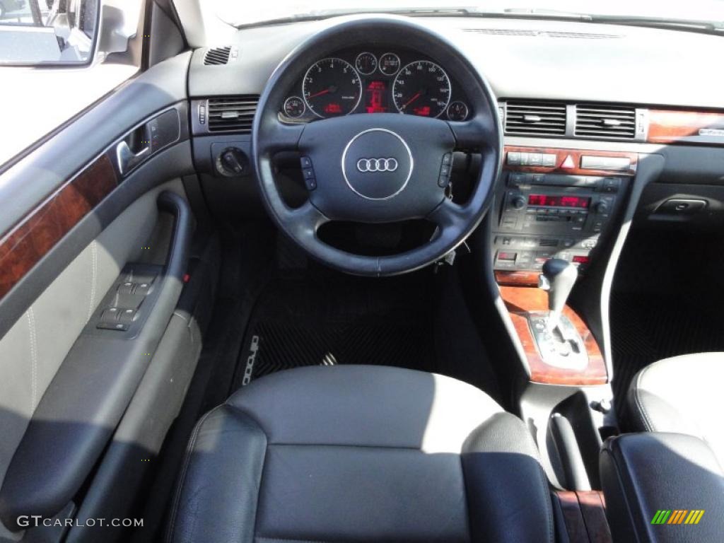 2005 Audi Allroad 2.7T quattro Platinum/Sabre Black Dashboard Photo #48077034