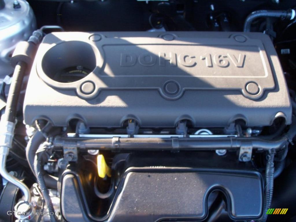 2011 Kia Forte SX 5 Door 2.4 Liter DOHC 16-Valve CVVT 4 Cylinder Engine Photo #48077688