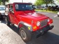 Flame Red - Wrangler X 4x4 Photo No. 1