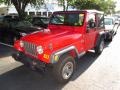 Flame Red - Wrangler X 4x4 Photo No. 4