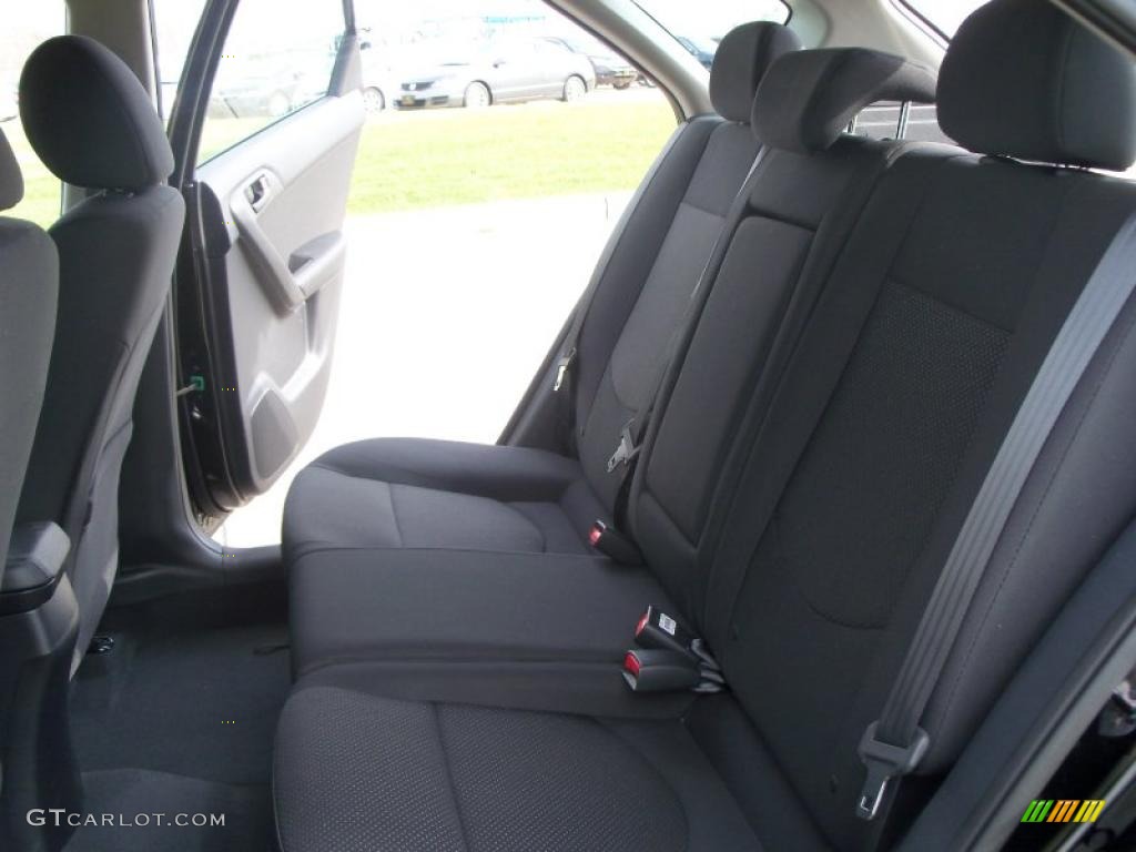 Black Interior 2011 Kia Forte EX 5 Door Photo #48078408