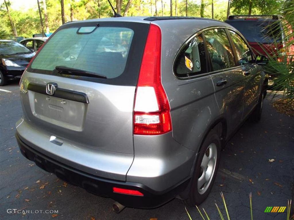 2008 CR-V LX - Whistler Silver Metallic / Gray photo #3