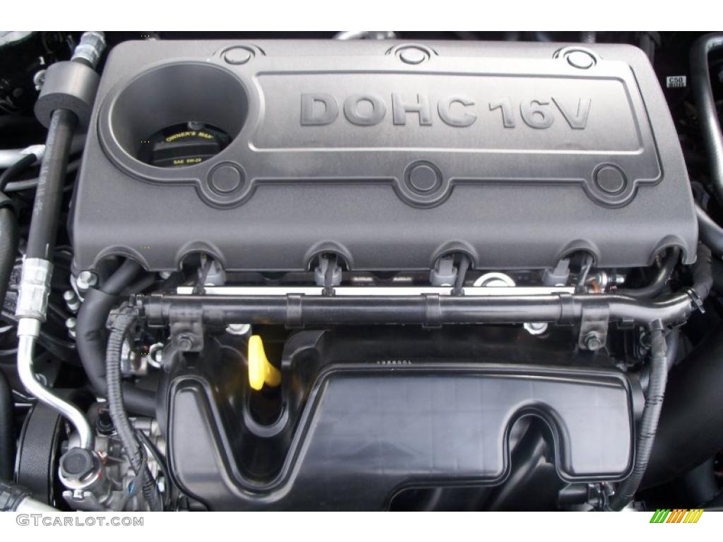 2011 Kia Forte EX 5 Door 2.0 Liter DOHC 16-Valve CVVT 4 Cylinder Engine Photo #48078681
