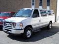 Ingot Silver Metallic 2010 Ford E Series Van E350 XLT Passenger Extended Exterior