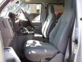 2010 Ingot Silver Metallic Ford E Series Van E350 XLT Passenger Extended  photo #9