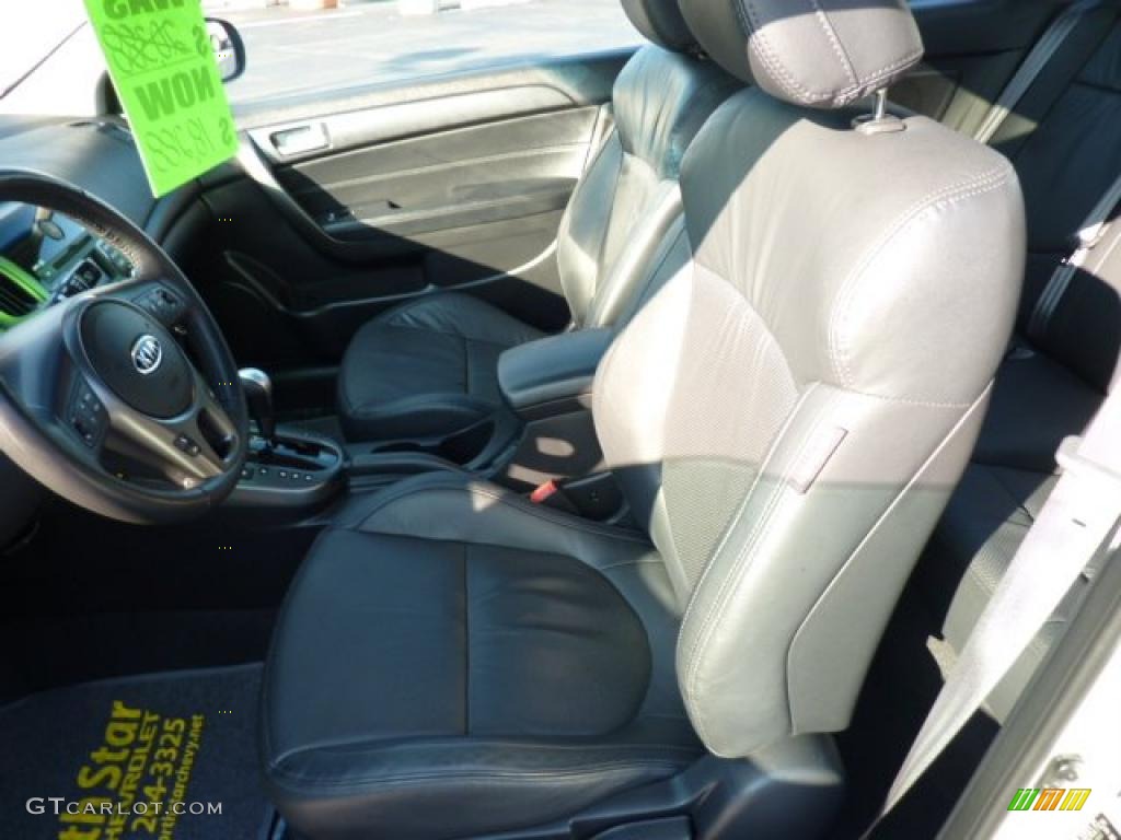Black Interior 2010 Kia Forte Koup EX Photo #48079014