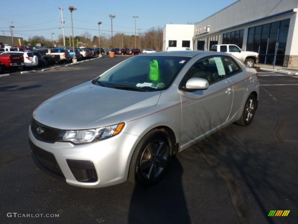 Bright Silver 2010 Kia Forte Koup EX Exterior Photo #48079056