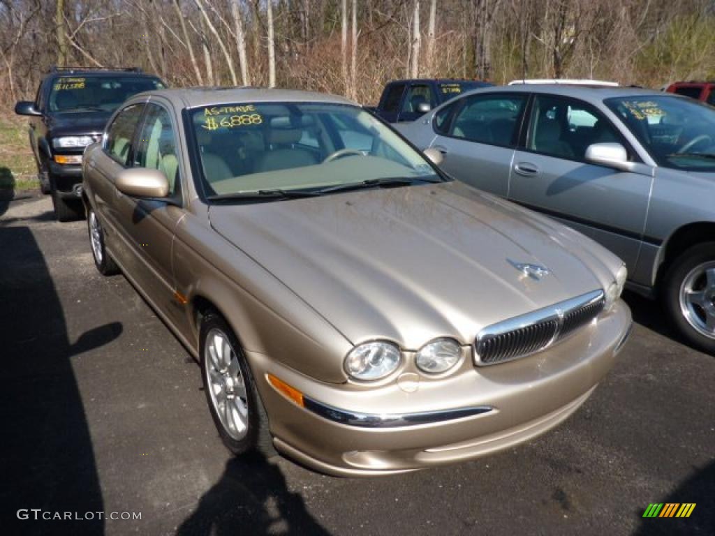 Topaz Metallic 2002 Jaguar X-Type 2.5 Exterior Photo #48079476