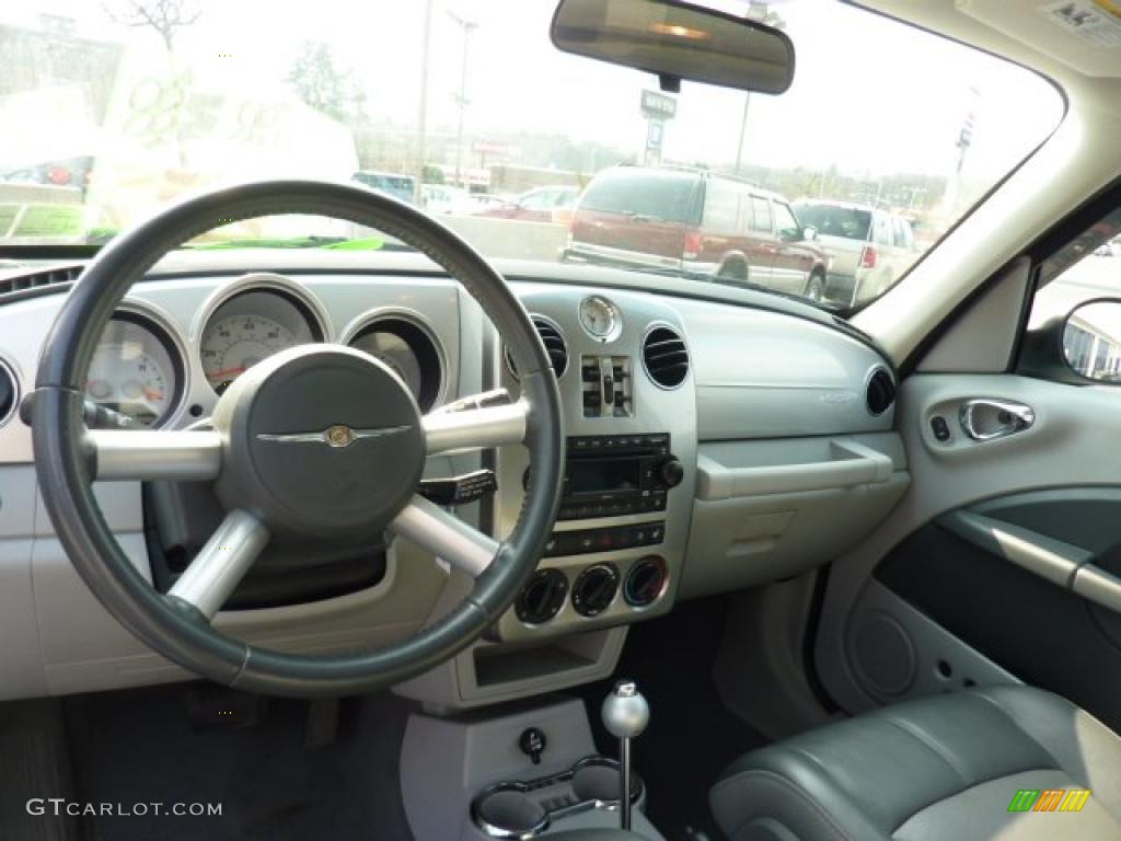 2008 Chrysler PT Cruiser Limited Turbo Pastel Slate Gray Dashboard Photo #48080028