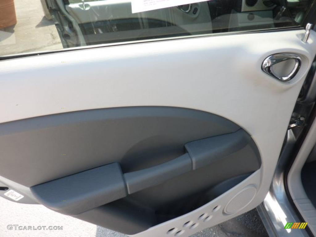 2008 Chrysler PT Cruiser Limited Turbo Pastel Slate Gray Door Panel Photo #48080037