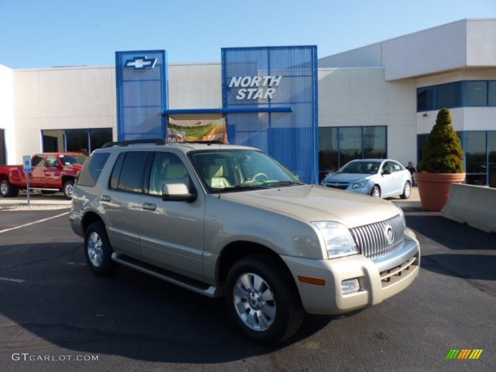 2006 Mountaineer Luxury AWD - Light French Silk Metallic / Camel photo #1