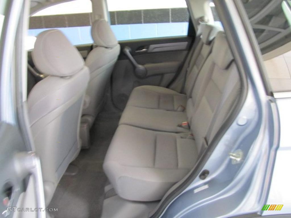 2008 CR-V LX 4WD - Glacier Blue Metallic / Gray photo #12