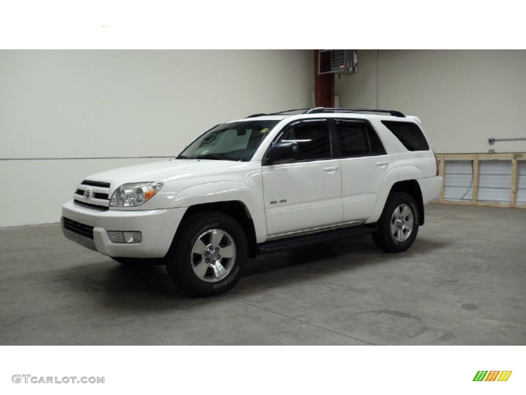 2004 4Runner Sport Edition 4x4 - Natural White / Taupe photo #1