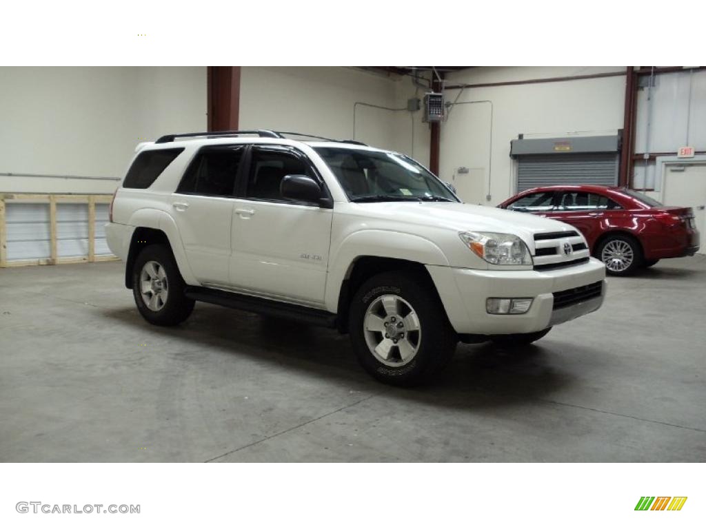 2004 4Runner Sport Edition 4x4 - Natural White / Taupe photo #3