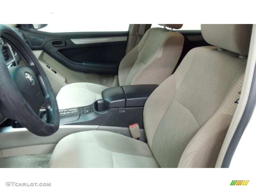2004 4Runner Sport Edition 4x4 - Natural White / Taupe photo #14
