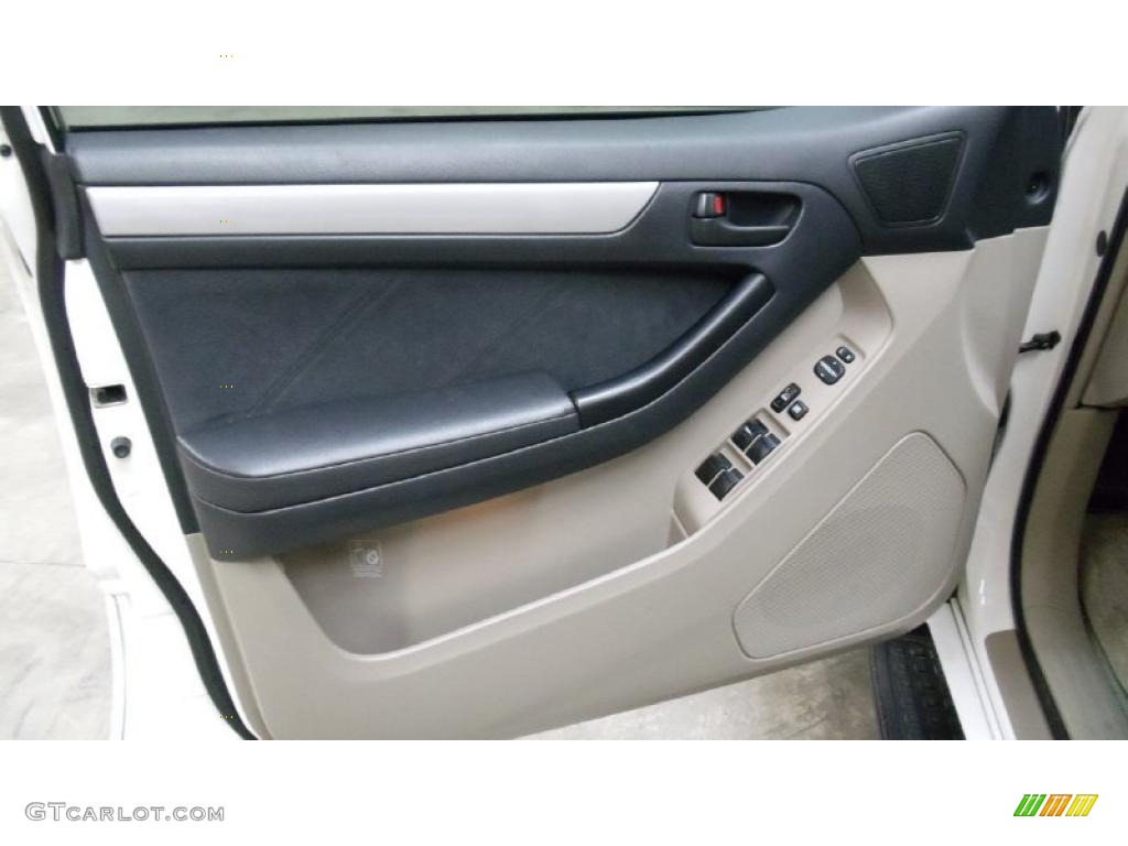 2004 4Runner Sport Edition 4x4 - Natural White / Taupe photo #16